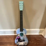 First Act Disney Frozen Elsa Children's Acoustic Guitar 6 String Blue. Fixed Price $12.99.