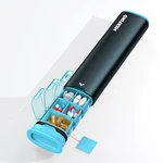 Metal Pill Organizer 2 Times Day-travel Box Case With Moisture-proof A.... Fixed Price $13.05.