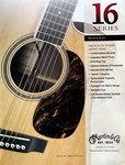 Original 2003 Martin 16 Series Acoustic Guitar 8.5"X11" Color Brochure Catalog. Fixed Price $15.00.