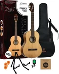 Picker's Pack - Student Series Full Size Nylon Classical Guitar Includ.... Fixed Price $209.99.