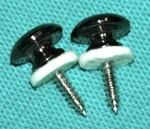 2006 Dean Sledgehammer Bass Guitar Original Black Strap Buttons. Fixed Price $19.99.