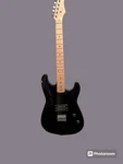 W Jameson Black Electric Guitar. Fixed Price $70.00.