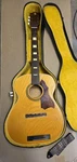 1972 Harmony Silvertone Vintage Flat Top Acoustic F-70 Guitar W/case Project. Fixed Price $110.00.