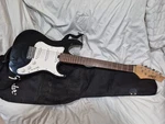 Vinci Electric Guitar 6 String Solid Body Maple With Soft Case. Fixed Price $70.00.