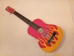 Disney Pixar Cars Guitar Acoustic Washburn 31" Model CWAG30 Serial# 0907291. Fixed Price $67.00.
