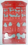 Starrett S167C Radius Gage Stainless Steel 24 Piece Complete Set!. Fixed Price $64.99.