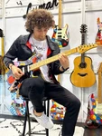 Lyman Art Series Namm 2023 #5 12 Hand-painted One-off Electric Guitar Usa. Fixed Price $1499.00.