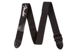 Fender Black Guitar Strap 2" Poly With White Logo 0990662080. Fixed Price $10.50.