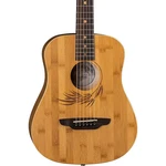 Luna Safari Bamboo 3/4 Satin Natural Acoustic Guitar. Fixed Price $249.00.