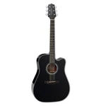 Takamine GD30CE Blk Dreadnought Cutaway Acoustic Electric Guitar, Gloss Black. Fixed Price $729.00.