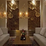 2-LIGHT Antler Wall Fixture Indoor Farmhouse Sconce Lamp Best. Fixed Price $60.81.