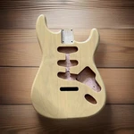 New Strat Body For Fender Alder Nitro Matte Vintage White Guitar Sss. Fixed Price $145.00.