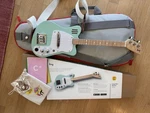 Loog Mini Electric Guitar, Mint, Excellent Condition, With Case And Strap. Fixed Price $100.00.