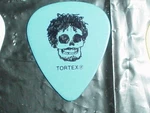 Theory Of Deadman Dean Back Skull Drawing 2013 Concert Tour Bass Guitar Pick. Fixed Price $210.00.