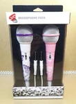 First Act Microphones Butterfly & Roses Select Edition Karaoke Pack Of 2. Fixed Price $24.99.