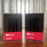 Seymour Duncan Hot Rodded Rails SH-4 SH-2N Conductor Guitar Pickup Black Set. Fixed Price $238.00.