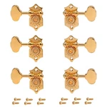 Grover 18:1 Sta-tite Slotted Peghead 3L/3R Tuners, Gold. Fixed Price $100.37.