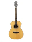 Aria Acoustic Guitar AF-205 With Soft Case Natural Body Top Paint Defect Used. Fixed Price $384.59.