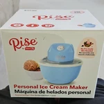 Dash Rise Personal Electric Ice Cream Maker Blue 1 Pint Mixing Paddle Lid. Fixed Price $14.00.