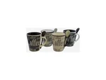 Gibson Bareggio 8PC With Spoon Set , 4 Designs (mr. Coffee). Fixed Price $25.99.