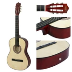 New Natural Acoustic Guitar + Gig Bag Strap Tuner. Fixed Price $35.20.