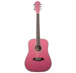 Oscar Schmidt OG1P-A 36" 3/4 Dreadnought Acoustic Guitar For Beginners Pink. Fixed Price $262.99.
