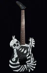 Firefly Bone Shredder Classic Model Electric Guitar Matte Black Ash Wood Body. Fixed Price $387.39.