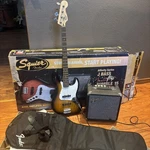 Squier Affinity Kit J Bass Pack Fender Rumble 15 Amp Cords Box Manual Play Today. Fixed Price $399.99.