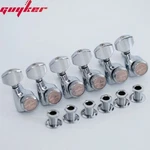 Guyker 6R Chrome Guitar Locking Tuners Electric Machine Heads Metal. Fixed Price $29.80.