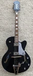 Epiphone Emperor Swingster Semi Hollow Guitar W/bigsby, Black Aged Gloss. Fixed Price $799.00.