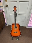 Oscar Schmidt 3/4 Size Dreadnought Acoustic Guitar Flame Burst OG1FYS Local Only. Fixed Price $199.99.