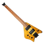 Bootlegger Guitar Spade Left Handed Honey Gloss Hh Gen 4 With Stiletto Hard Case. Fixed Price $679.00.