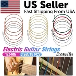 3 Sets Of Guitar Strings Replacement Steel For Acoustic 1ST-6TH. Fixed Price $7.59.