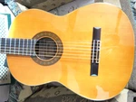Ventura V-1586 Acoustic Classical Guitar, Burled Mahogany, Handmade In Japan!. Fixed Price $399.00.