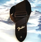 Guitar Strap Genuine Fender Black W/ Gold Logo. Fixed Price $9.95.