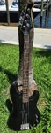 Silvertone Black Bass 4 String Electric Guitar. Fixed Price $149.95.