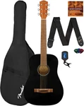 Fender FA-15 3/4-SCALE Kids Steel String Acoustic Guitar Black W/ Gig Bag. Fixed Price $199.99.