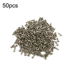 50PCS Silver Electric Guitar Bass Pickguard Screws For Fender Strat/tele. Fixed Price $8.95.