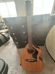 Unique Giannini 12-STRING Acoustic Guitar Made Brazil W/ Hard Case. Fixed Price $1200.00.