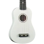 Diamond Head DU-10 Soprano Ukulele White Black Fingerboard. Fixed Price $44.99.