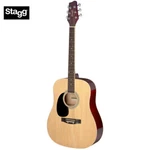 Stagg SA20D Lh-n Full Size Dreadnought Student Acoustic Guitar Natural Left Hand. Fixed Price $179.99.