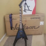 Jackson Series Rr Minion JS1X Electric Guitar, Metallic Blue Burst. Fixed Price $275.00.