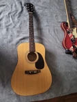 Squier By Fender SA-50 Acoustic Guitar Full-size Dreadnought. Fixed Price $100.00.