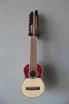 Brand New Villela V8VA Soprano Guitar - Charango Size With Strap Red. Fixed Price $910.00.