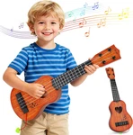 Yezi Kids Toy Classical Ukulele Guitar Musical Instrument, Brown. Fixed Price $10.91.