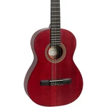 Valencia 200 Series 34 Size Classical Acoustic Guitar Transparent Wine Red. Fixed Price $119.99.