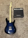 Bguitar Viper GE93 Electric 6-STRING Black W/ Huntington GA-10 Amp. Fixed Price $89.00.