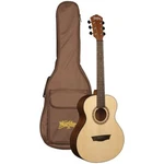 Washburn AGM5K G-mini Grand Auditorium Acoustic Travel Guitar With Gig Bag. Fixed Price $249.00.