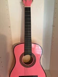 Music Alley Pink 30 Inch Acoustic Classical Guitar Wood Girls Beginner Nice. Fixed Price $29.99.