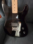 Davison Full Size Electric Guitar With Amp, Case And Picks. Fixed Price $100.00.
